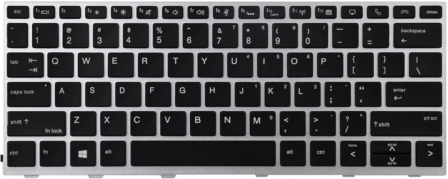 Hp Elitebook 830 g5/730g5 backlit keyboard  - 1