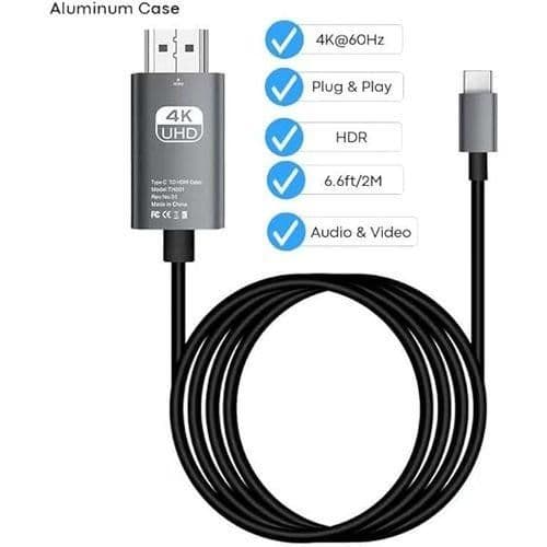 TYPE-C to HDMI CABLE 4K 30HZ HIGH SPEED - 2