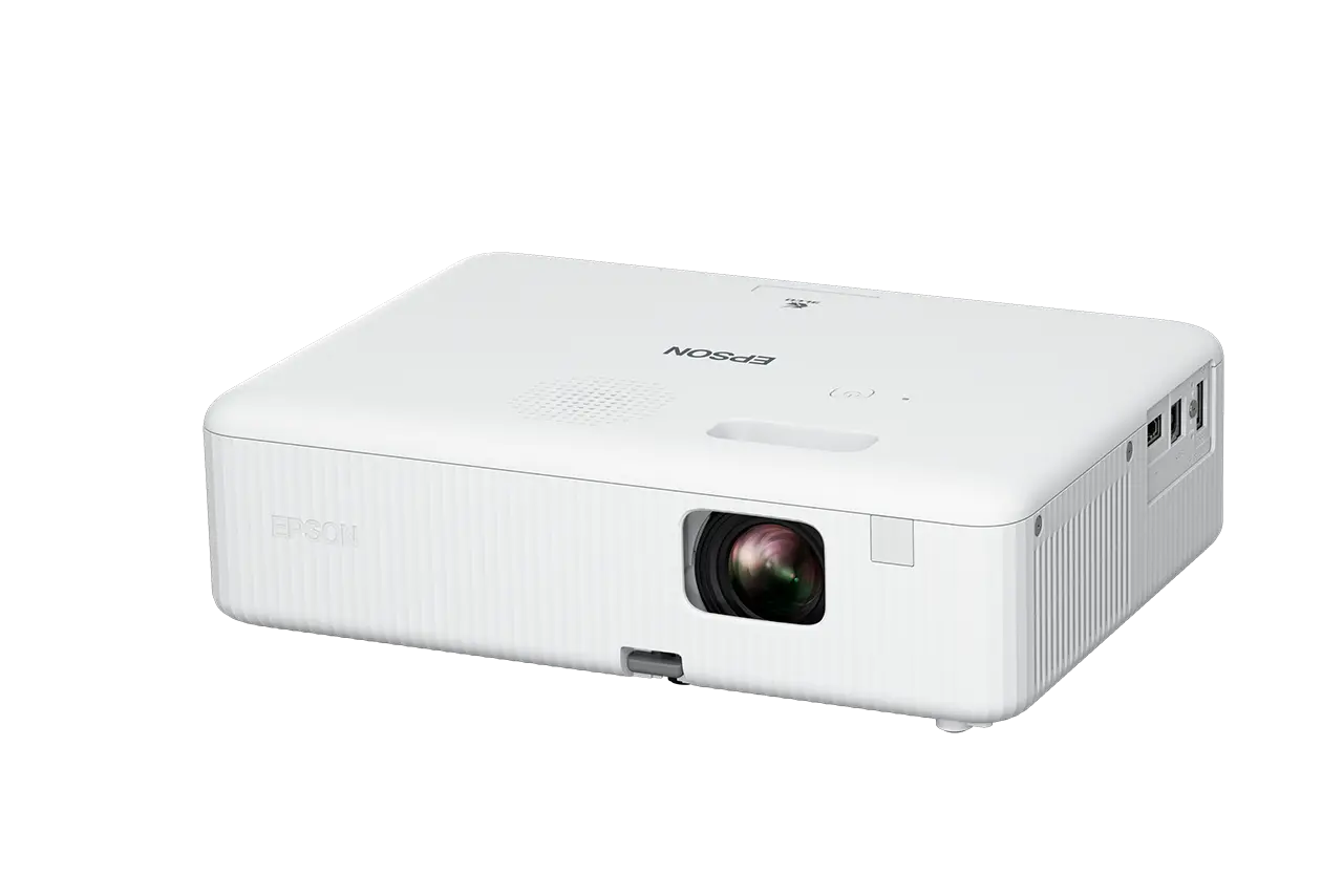 Epson CO-W01 Data Projector WXGA 3000  Lumens Standard Throw 3LCD 1200x800 Projector White   