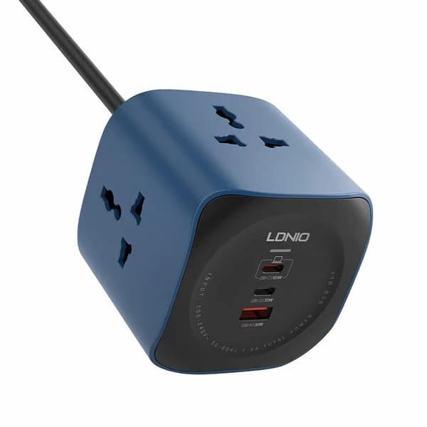 LDNIO SC3319 Universal Outlet 6 In 1 10A 2500W Power Socket Cube - 1 LDNIO SC3319 Universal Outlet 6 In 1 10A 2500W Power Socket Cube - 1